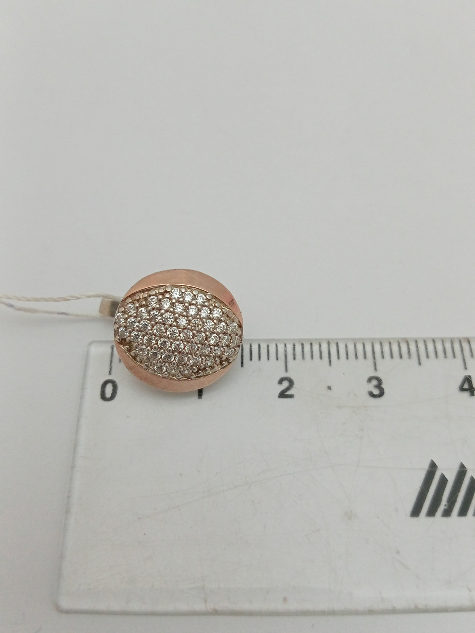 Срібні сережки з напаяними пластинами золота - Зображення 2