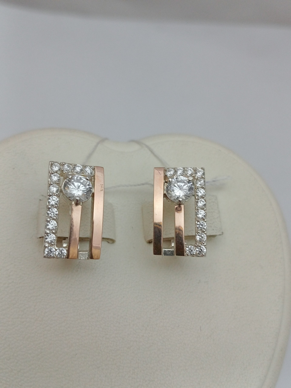 Срібні сережки