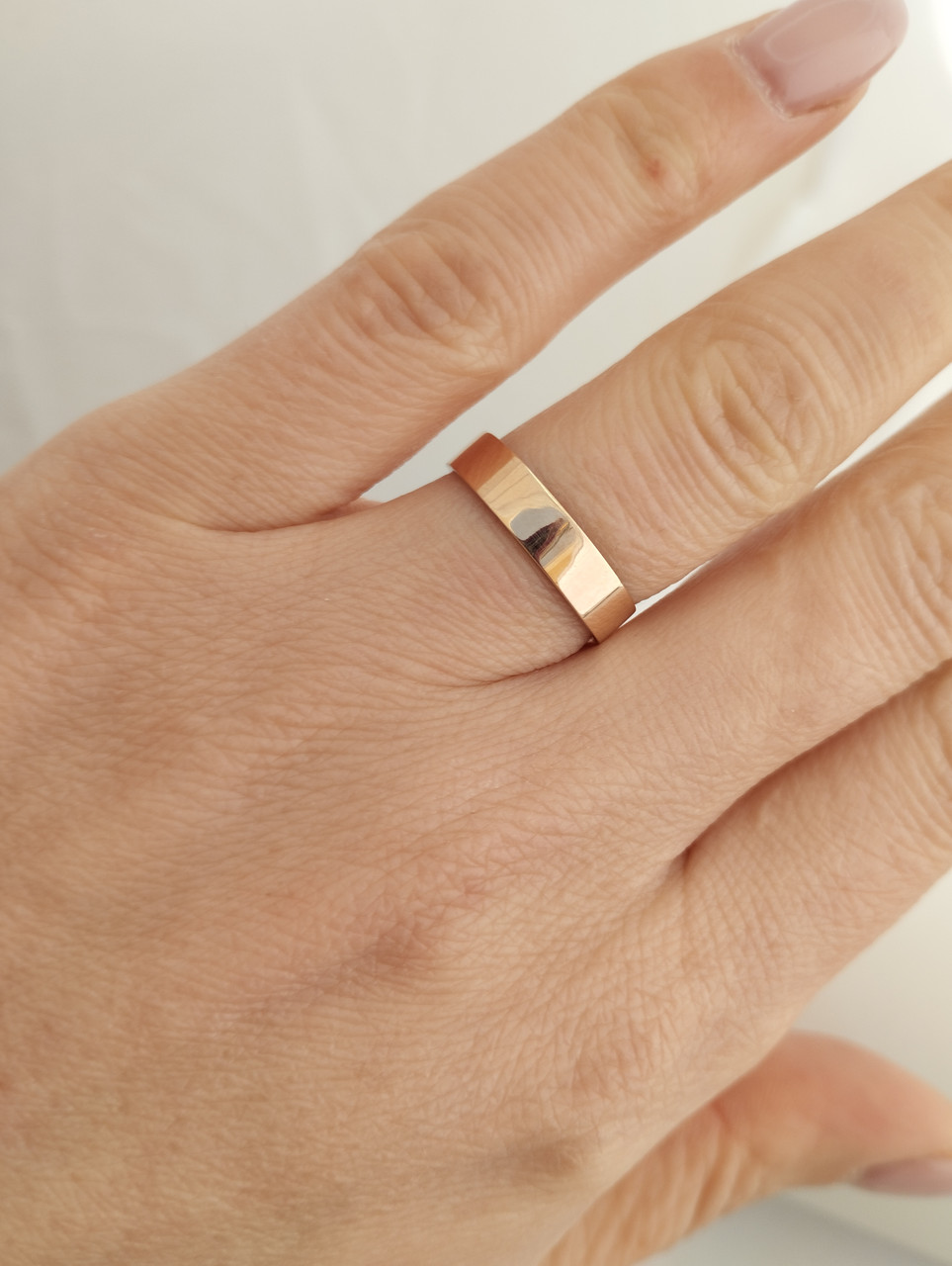 Срібні обручки 925пробы зі вставками золота 375пробы. - Зображення 2