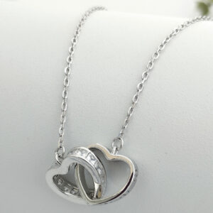 Срібне кольє