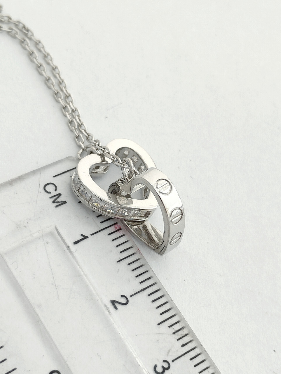 Срібне кольє - Зображення 2