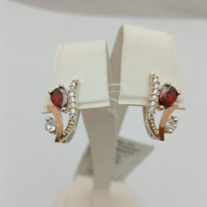 6581056658_serebryanye-sergi-925.jpg Срібні сережки 925 проби з напаяними пластинами золота 375 проби