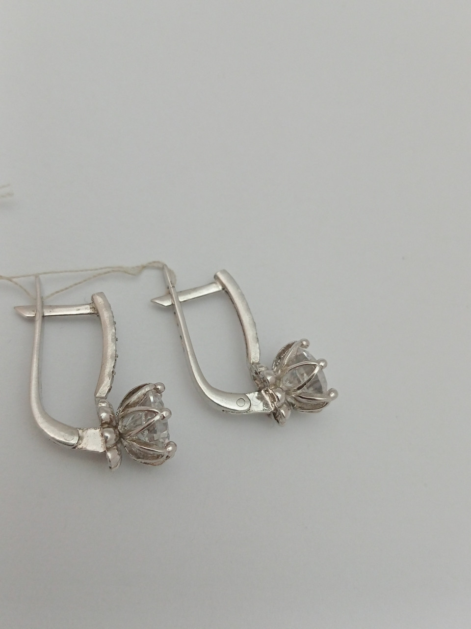 Срібні сережки 925 проби - Зображення 2