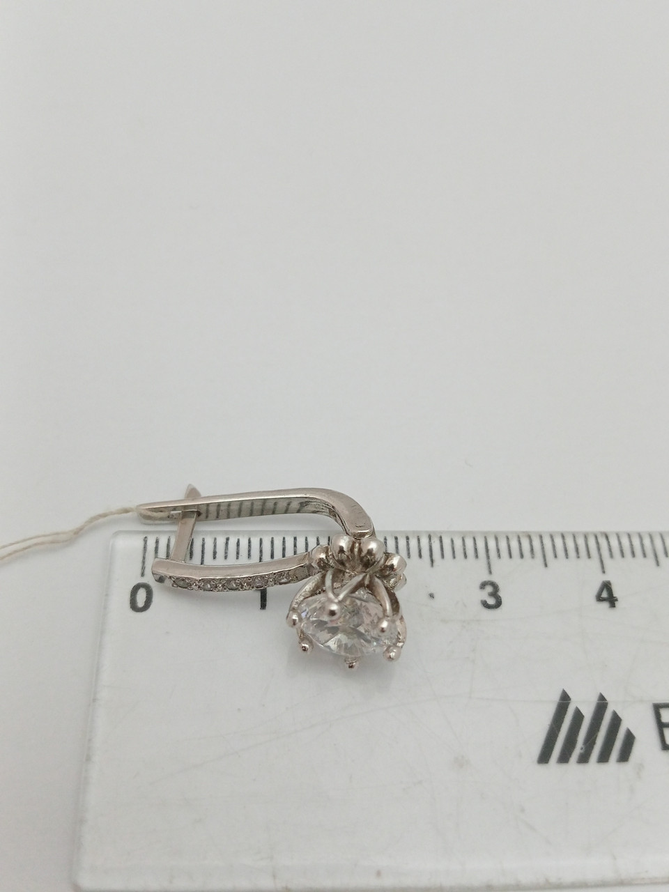 Срібні сережки 925 проби - Зображення 3