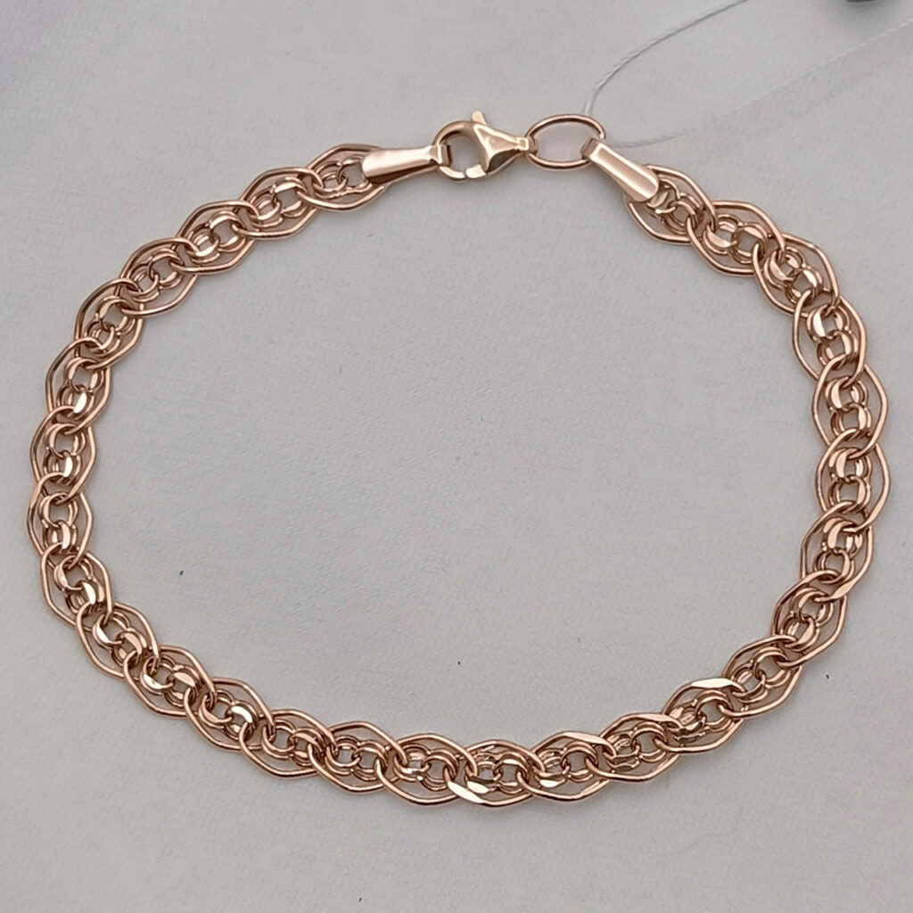 Золотий браслет 585 проби Ukr-gold.com
