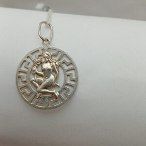 Срібний кулон знак зодіаку Діва 925 проби