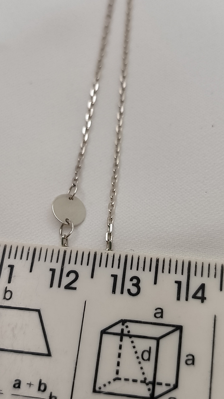 Срібне кольє монетки 925 проби без вставок - Зображення 3