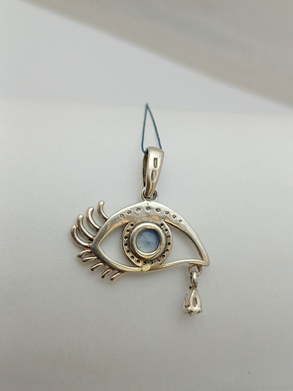 Срібний кулон очей 925 проб - Зображення 3