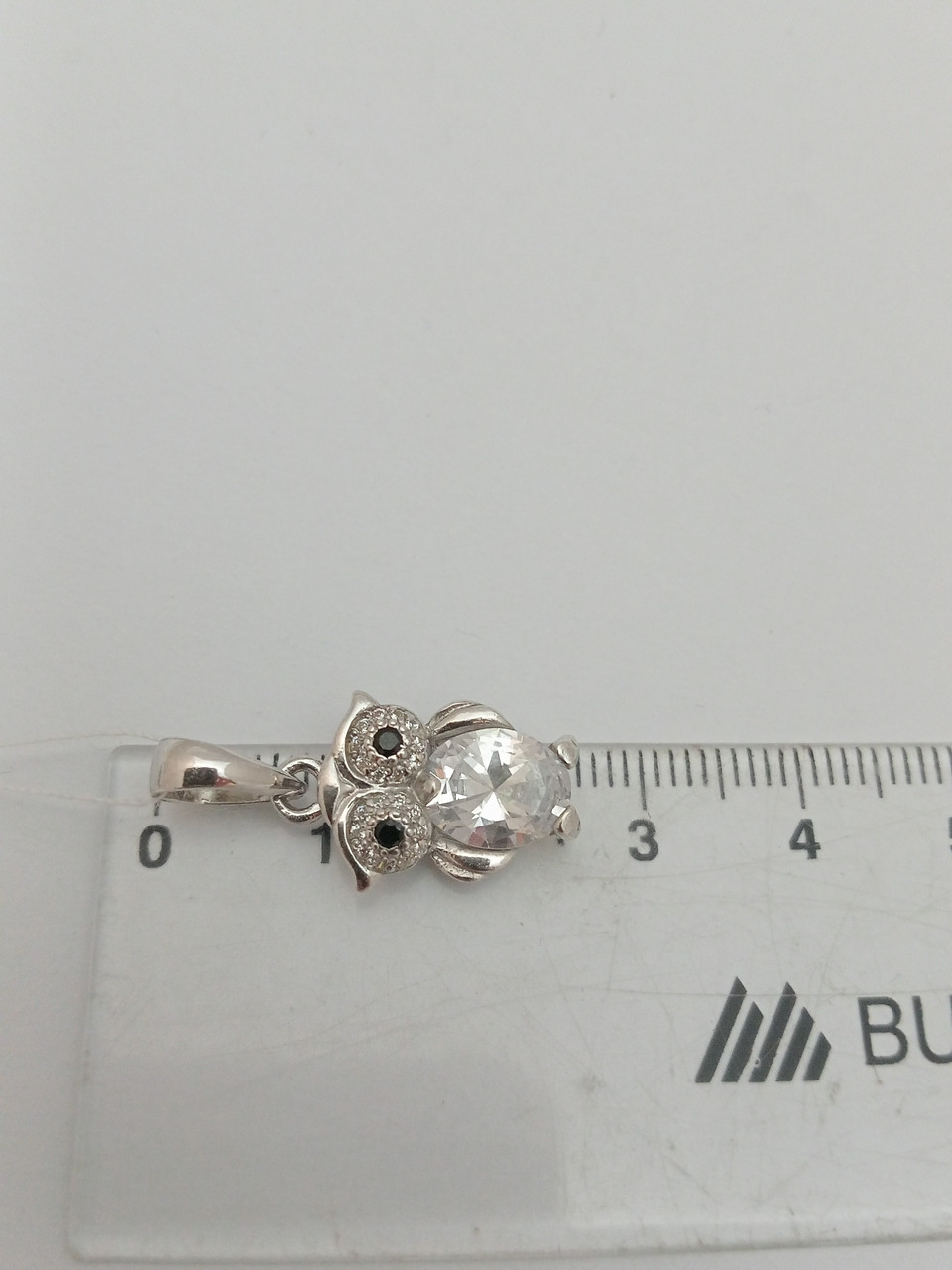 Срібний кулон сова 925 проби - Зображення 3