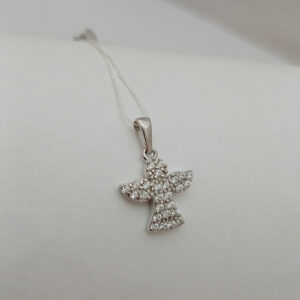 Срібний кулон ангел 925 проби