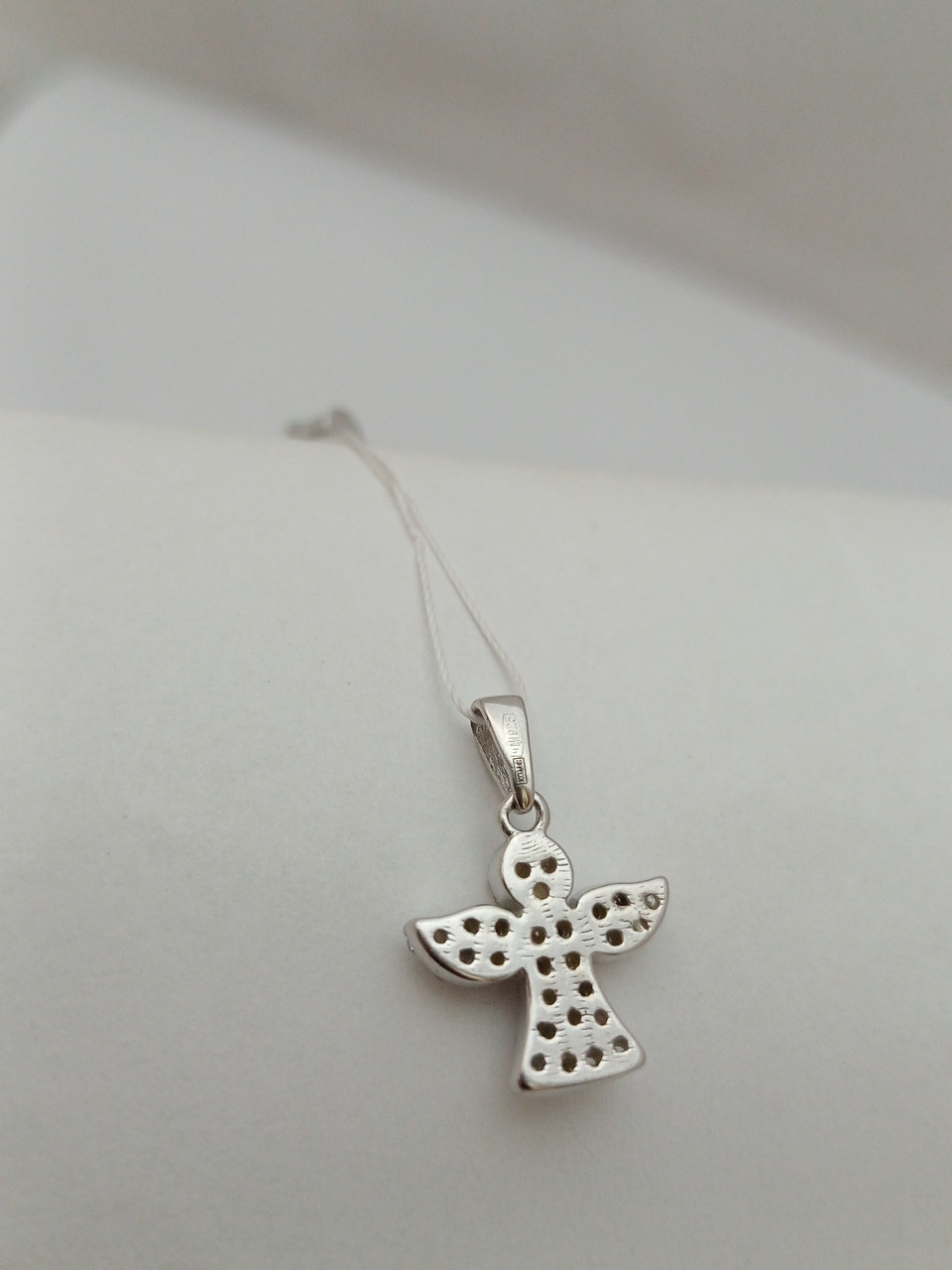 Срібний кулон ангел 925 проби - Зображення 2