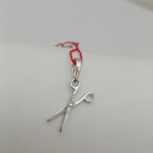 Срібний кулон ножиці 925 проби