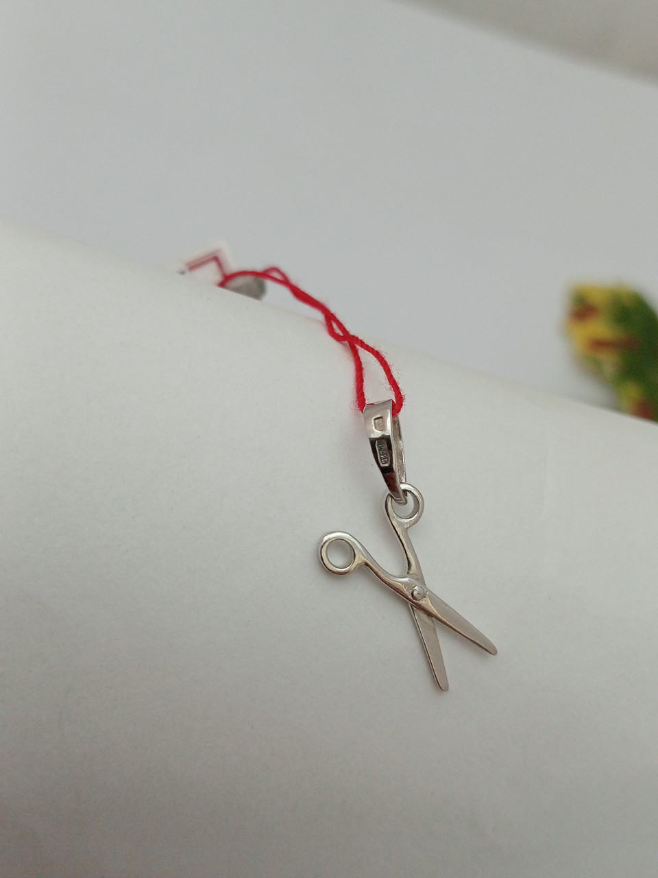 Срібний кулон ножиці 925 проби - Зображення 2