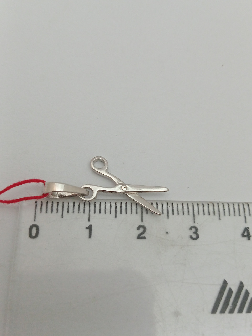 Срібний кулон ножиці 925 проби - Зображення 3