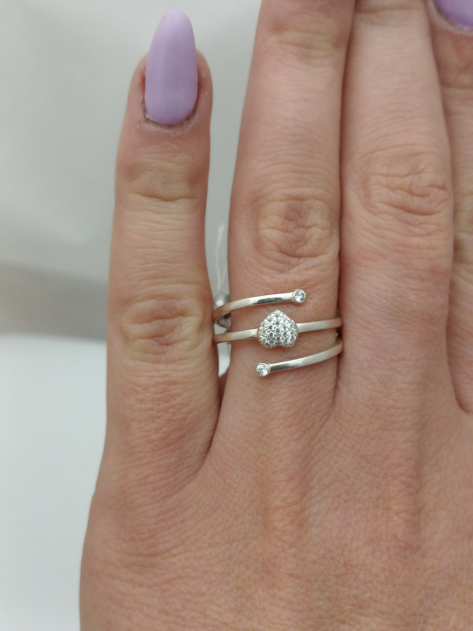 Срібне кільце 925 проби - Зображення 3