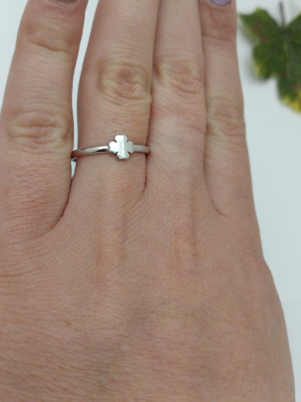 Срібне кільце без вставок - Зображення 2