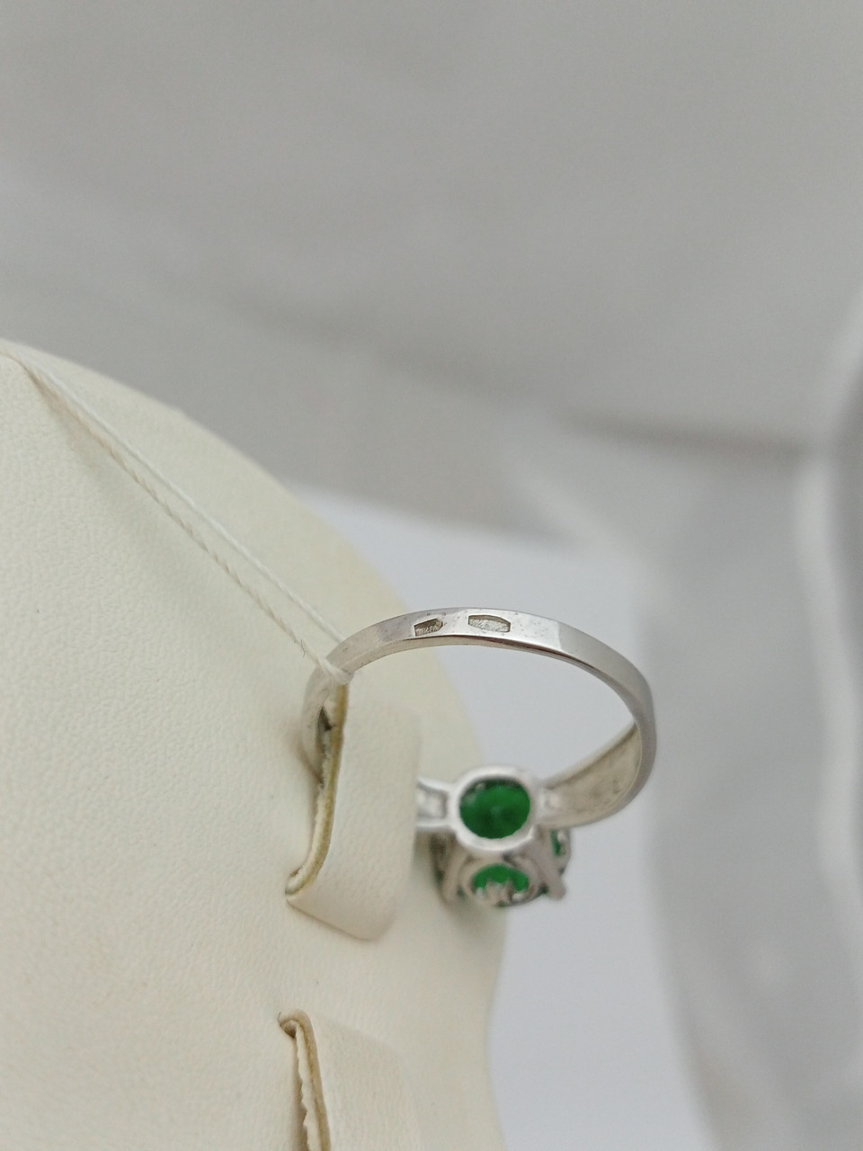 Срібне кільце з фіаніт - Зображення 6