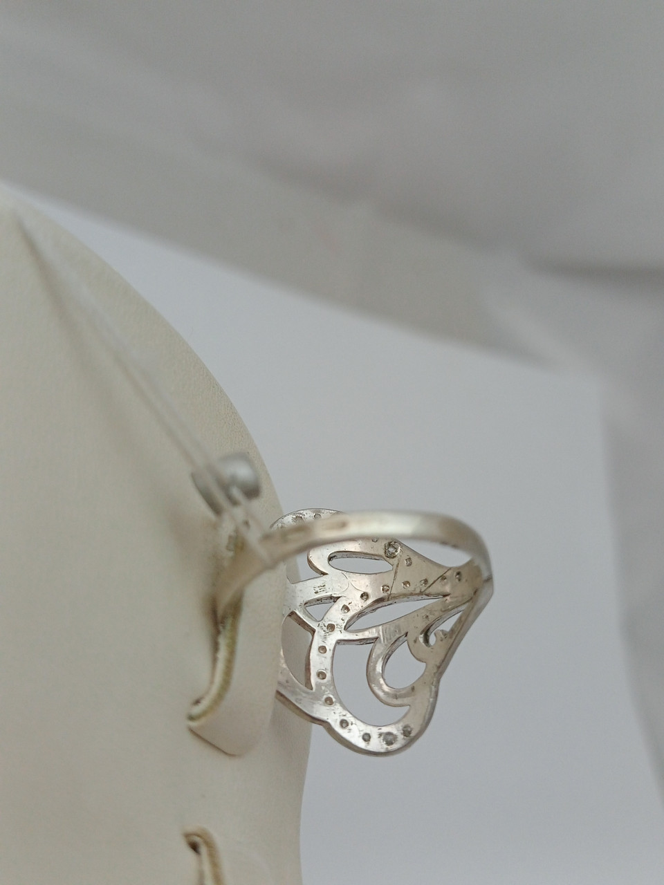 Срібне кільце 925 проби - Зображення 3