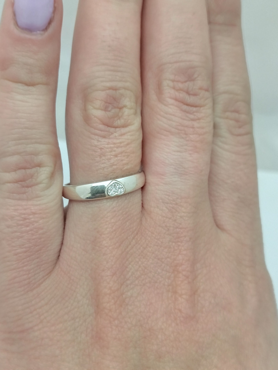 Срібне кільце 925 проби - Зображення 2