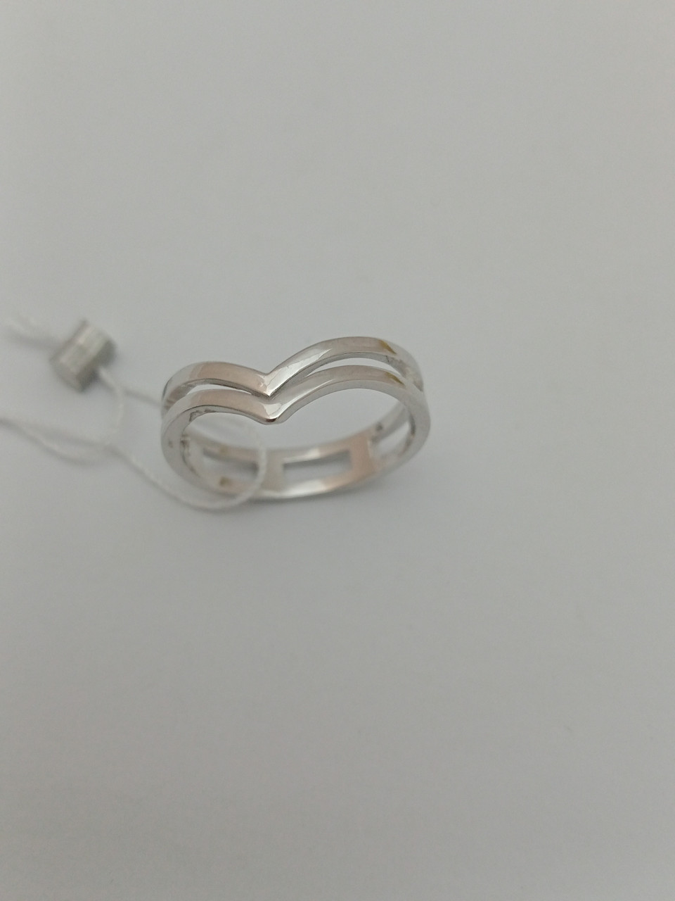 Срібне кільце без вставок 925 проби - Зображення 2