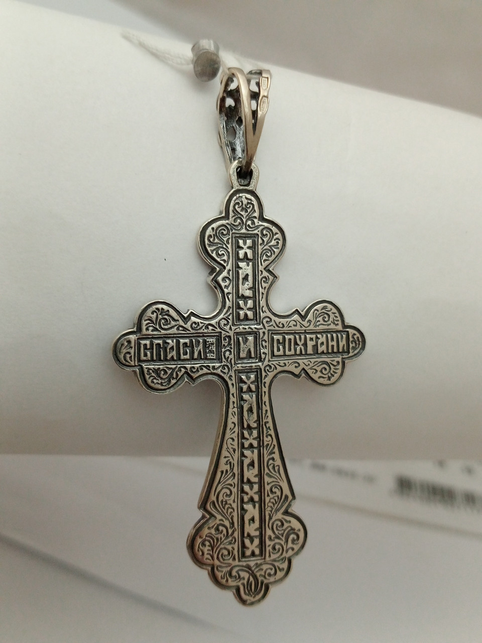 Срібний хрест масивний 925 проби - Зображення 2