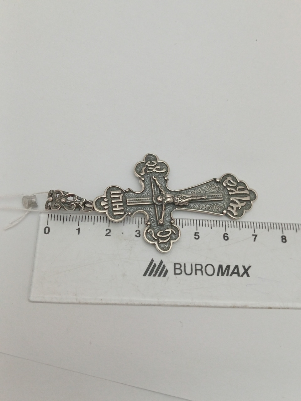 Срібний хрест масивний 925 проби - Зображення 3