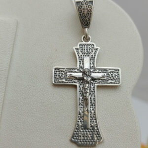 6652700156_serebryanyj-krestik-s.jpg Срібний хрестик із розп'яттям 925 проби