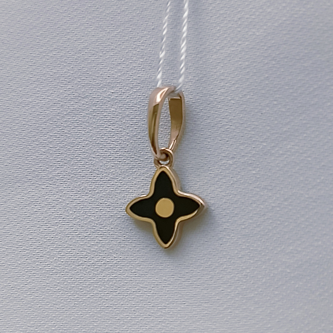 Золотий кулон із ємаль 585 проби