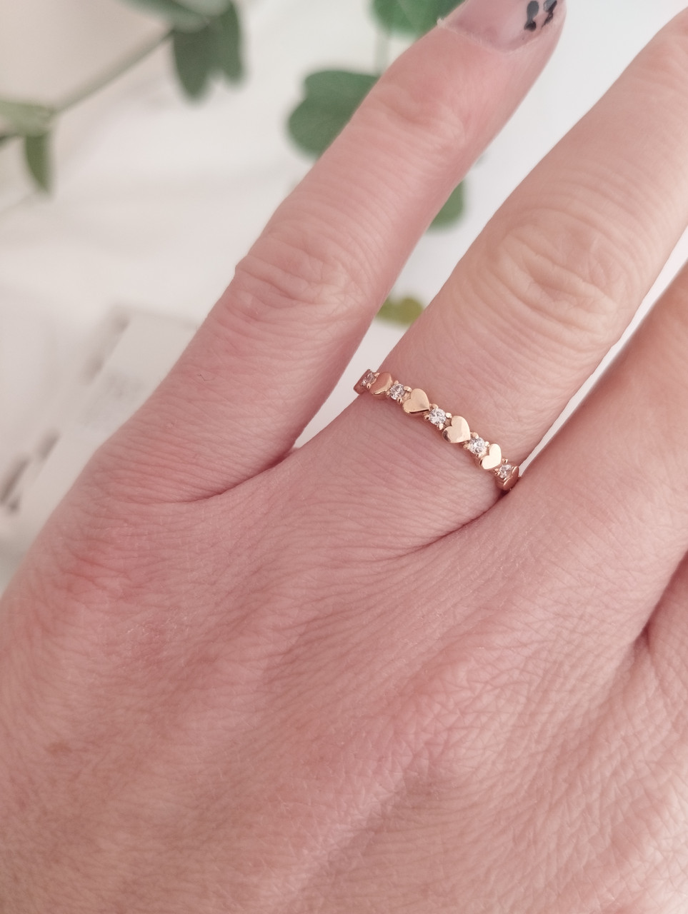 Золоте кольцо 585 проби - Зображення 3