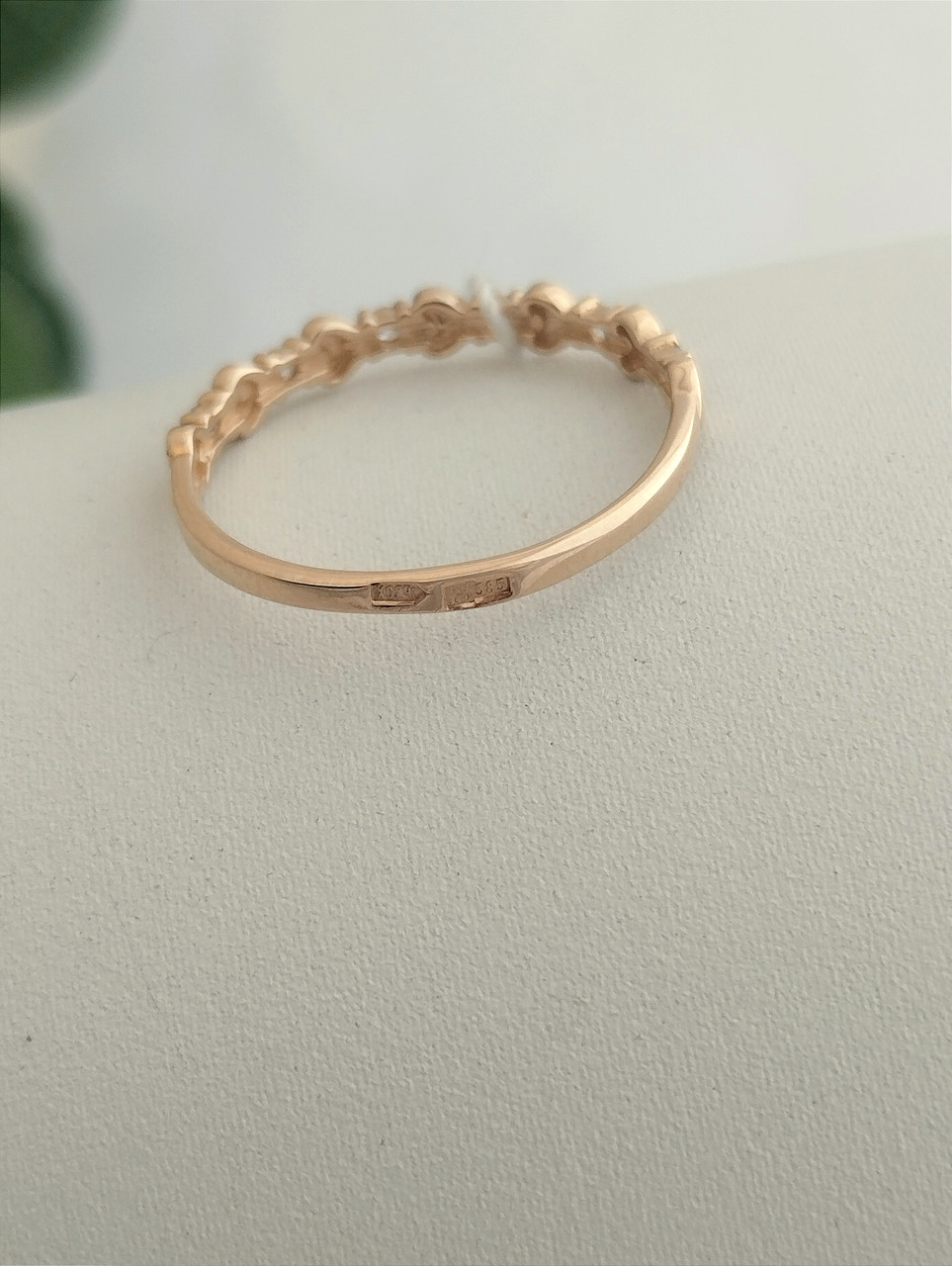 Золоте кольцо 585 проби - Зображення 4