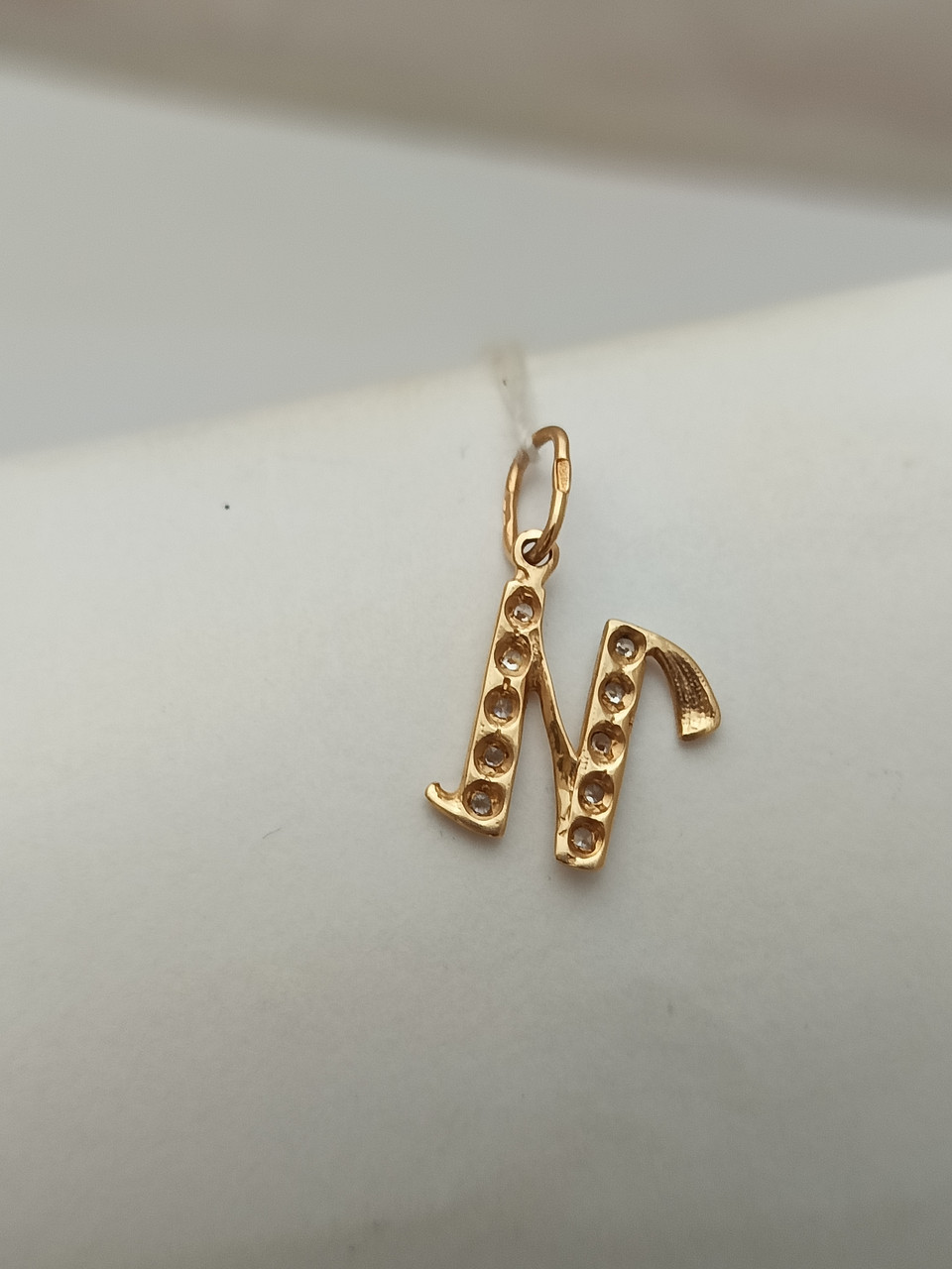 Золота літера И 585 проби - Зображення 2