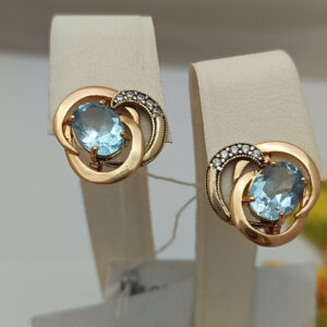 6681110426_zolotye-sergi-s.jpg Золоті сережки з топазом 585 проби