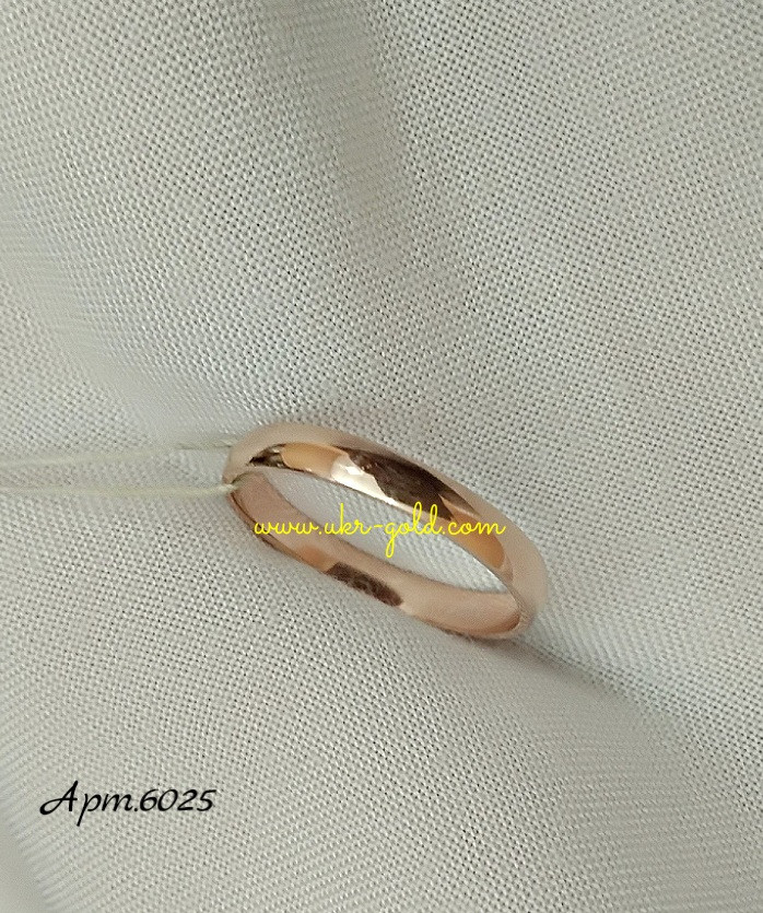 Обручку з червоного золота - Зображення 5