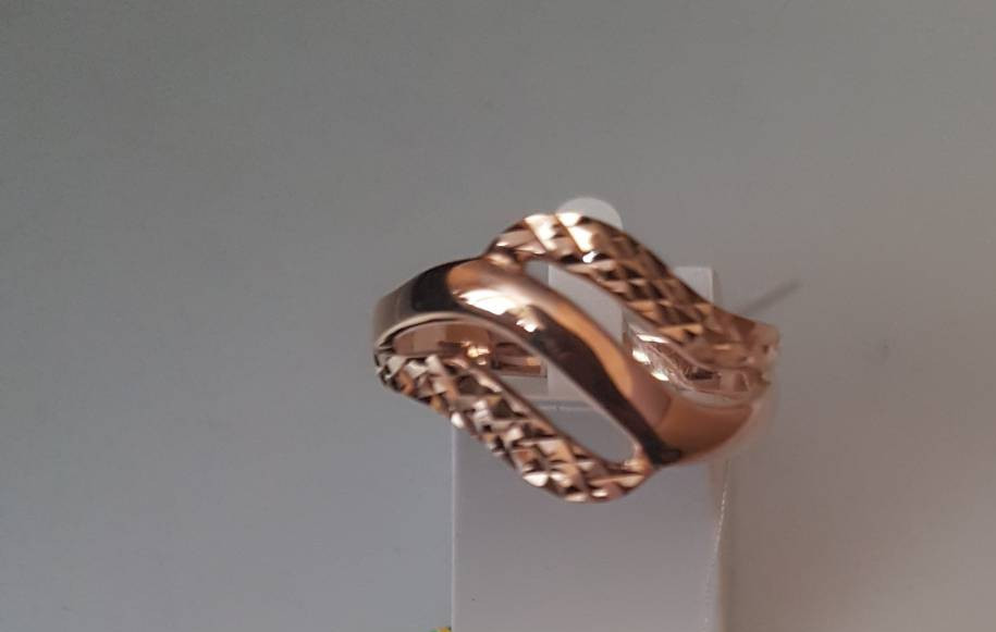 Кільце золоте 585 проби - Зображення 4